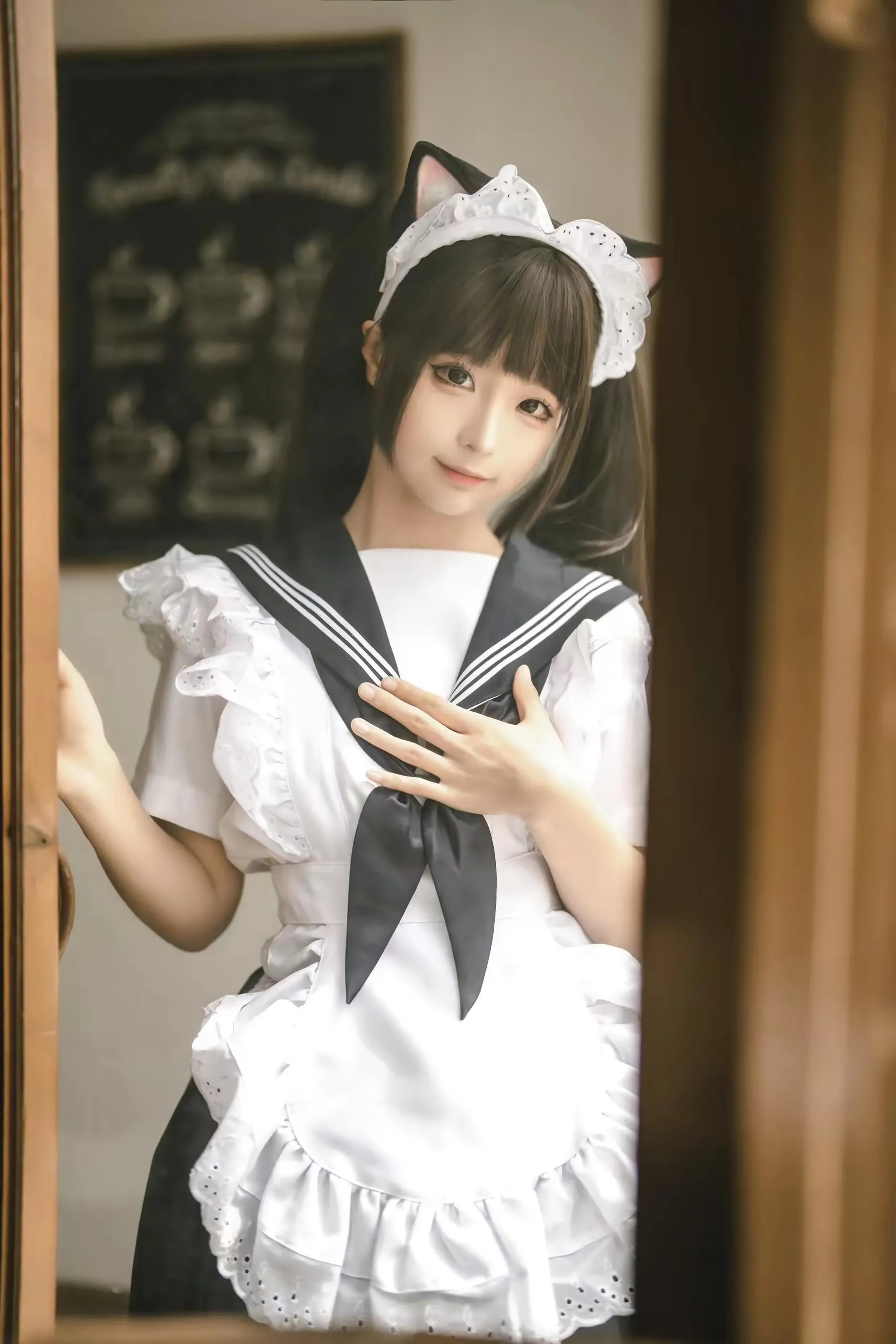 蠢沫沫 – NO.215 猫猫女仆 [24P]插图7